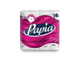 Туалетная бумага "Papia Premium" 3 слоя /15 метров 
