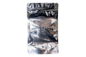 Пакет металлизированный  дой-пак с замком зип-лок,135*225мм (40+40), 140мкм