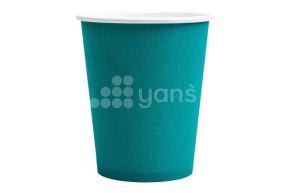 Стакан 250 мл, бирюзовый  (Лига Пак)