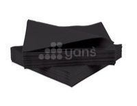 Салфетки ЧЕРНЫЕ, 1 слой, 24*24 см,400 шт./упак.