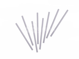 Трубочки бумажные GVS-45-BAR "Белый", 140 мм