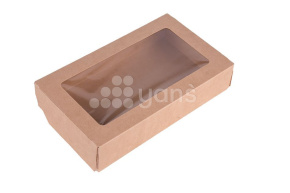 Ланч-бокс самосборный OneBox 1000 мл. крафт