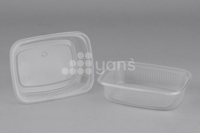 Контейнер 125 мл. 108х82х25мм, прозрачный, 108*82**27mm