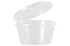 Соусница 50 мл., с совмещенной крышкой