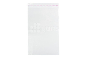 Пакет прозрачный со скотч-клапаном, 25 мкм, 20*30см 