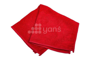 Салфетка из микрофибры 30*30 STANDART (красная)