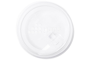 Крышка d-90 с питейником, Прозрачная, тип Ж, Новинка