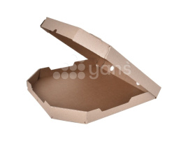 Коробка для пиццы, 350*350*40 мм, гофро, крафт