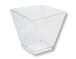 Чашка "Ромб", 95 мл, 55х56 мм, прозрачная 